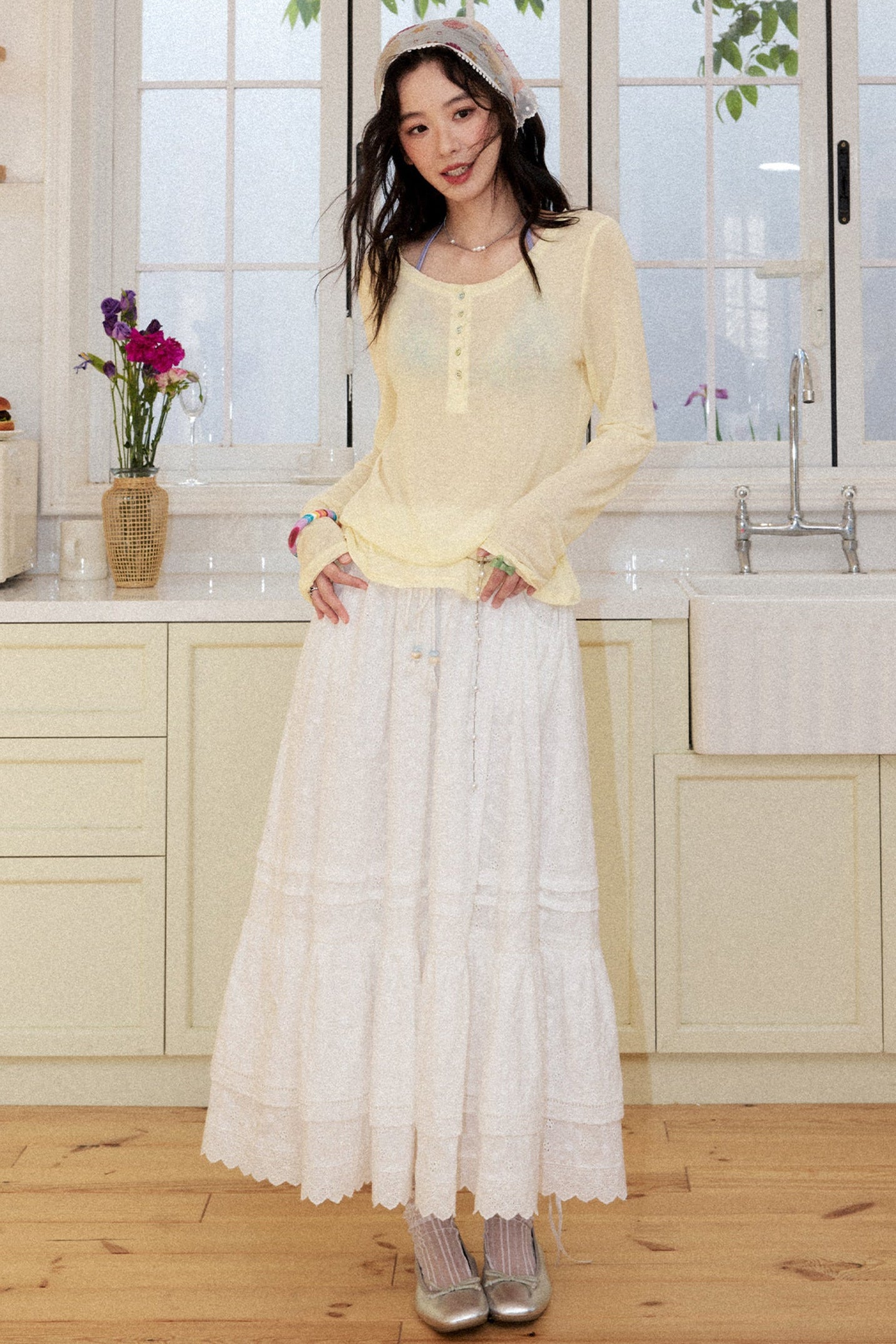 Mojito Tencel Linen Top Set-Up