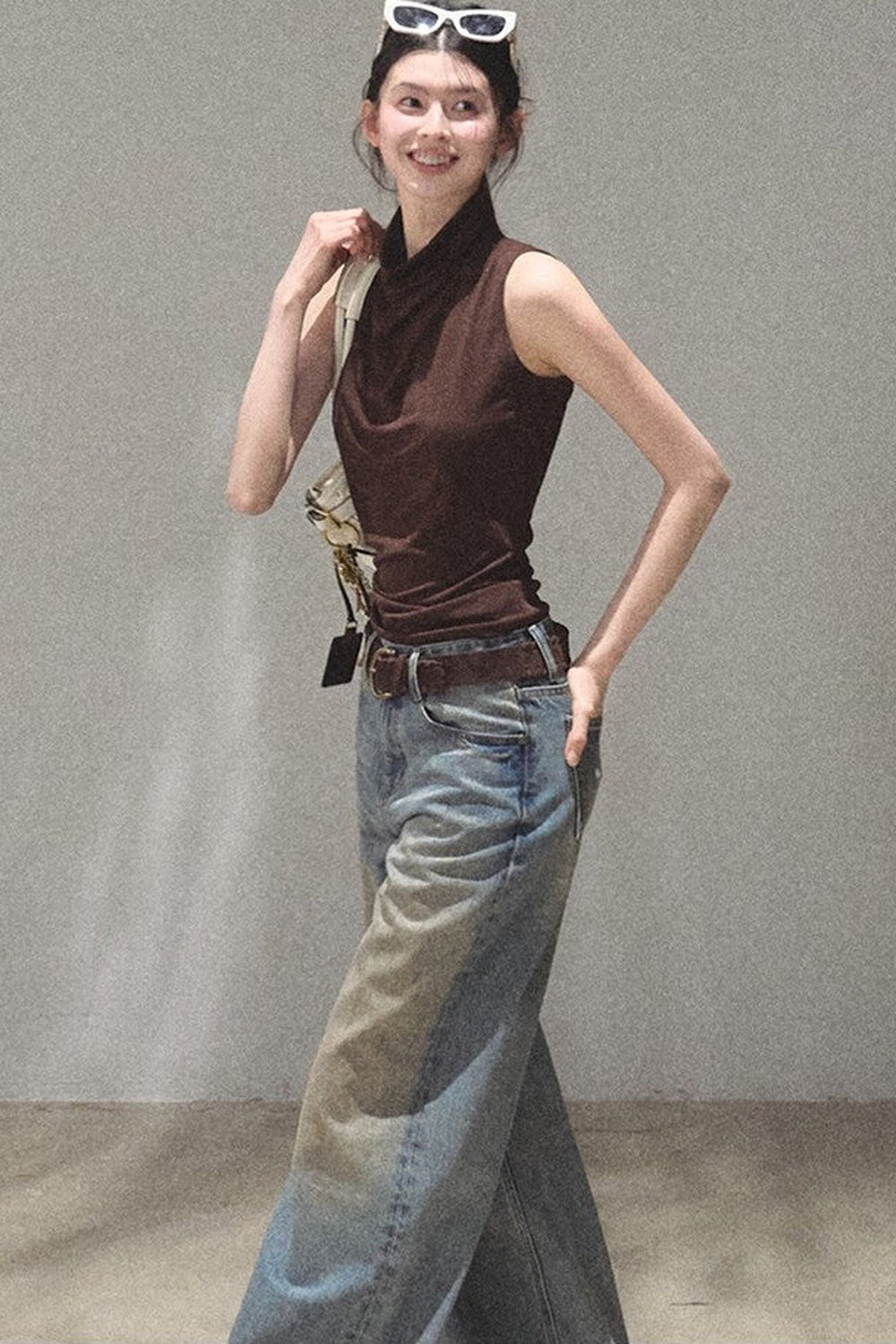Flowing Twilight Halter Vest