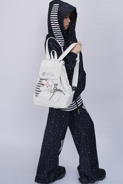 Wild Style Rabbit Ear Backpack