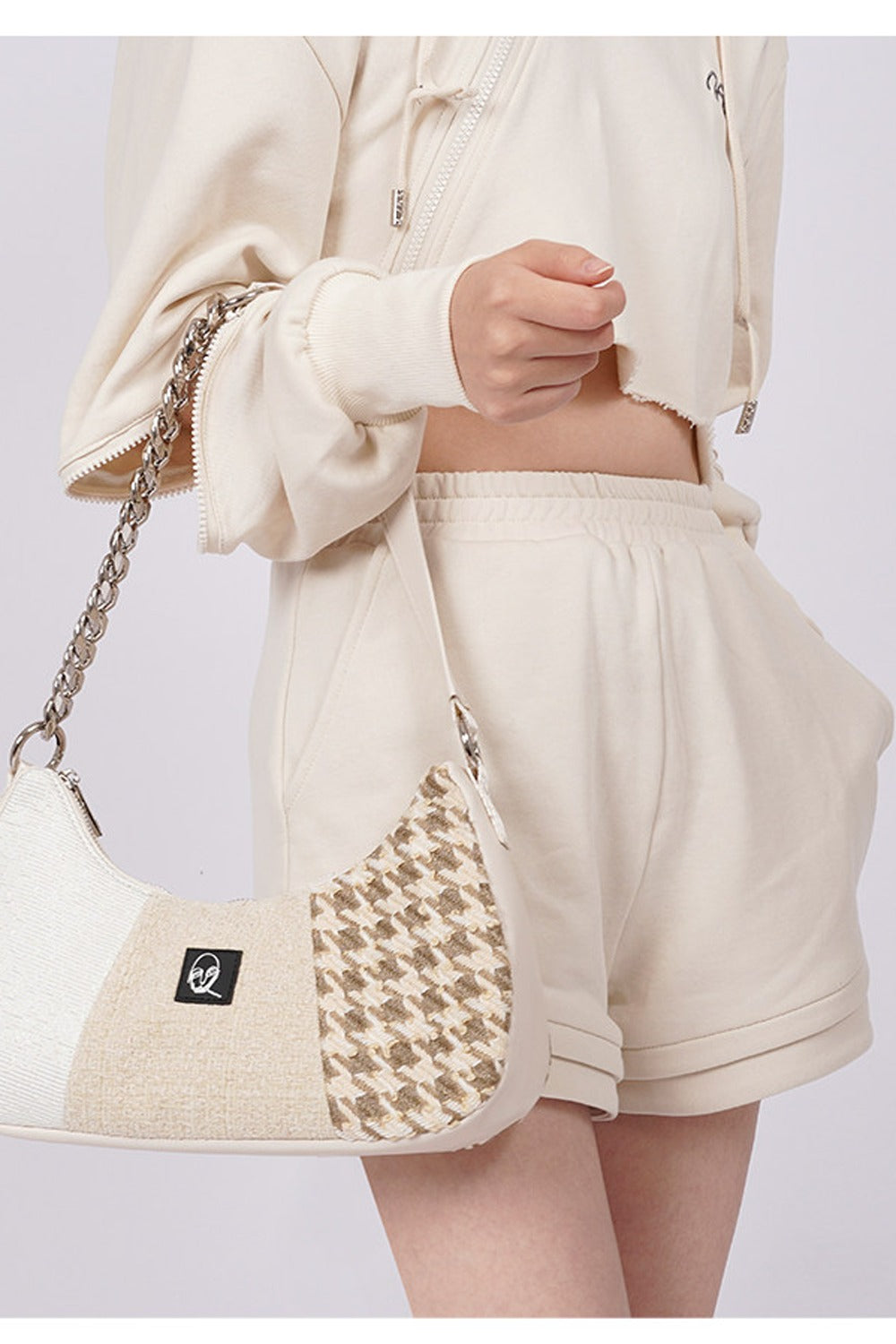 Borsa a tracolla color block Wild