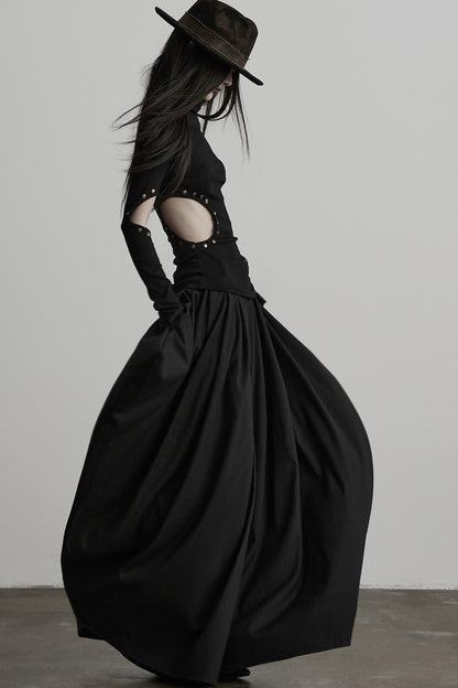 Oversized Multi-Panel Three-Dimensional Tailoring Wide-Leg Pants
