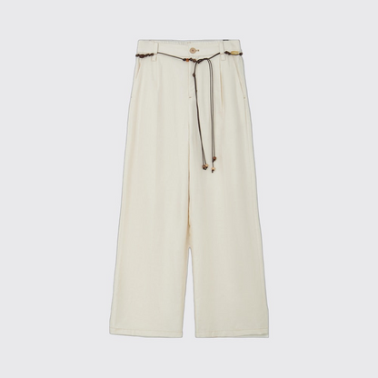 Lyocell Linen Beaded Pants