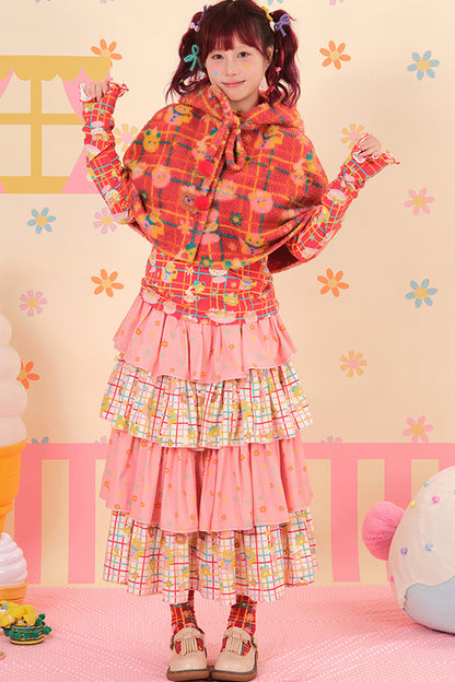 Showa Dessert Two-Tone Cake Skirt