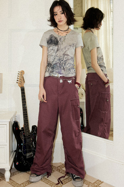 Sleepy Cropped T-Shirt
