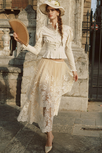 Rose Victorian Gothic Top Set-Up
