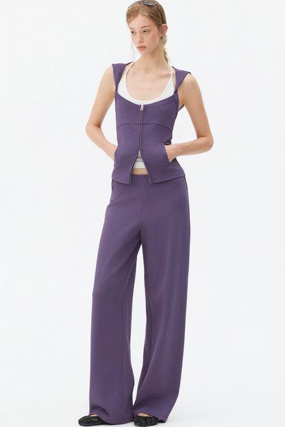 Ensemble gilet sans manches à couches aérées