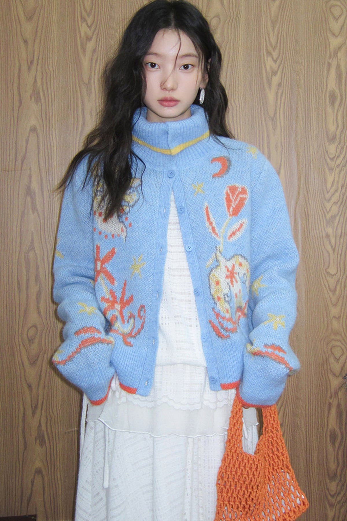 Bird Tulip Wool Knit Set-Up