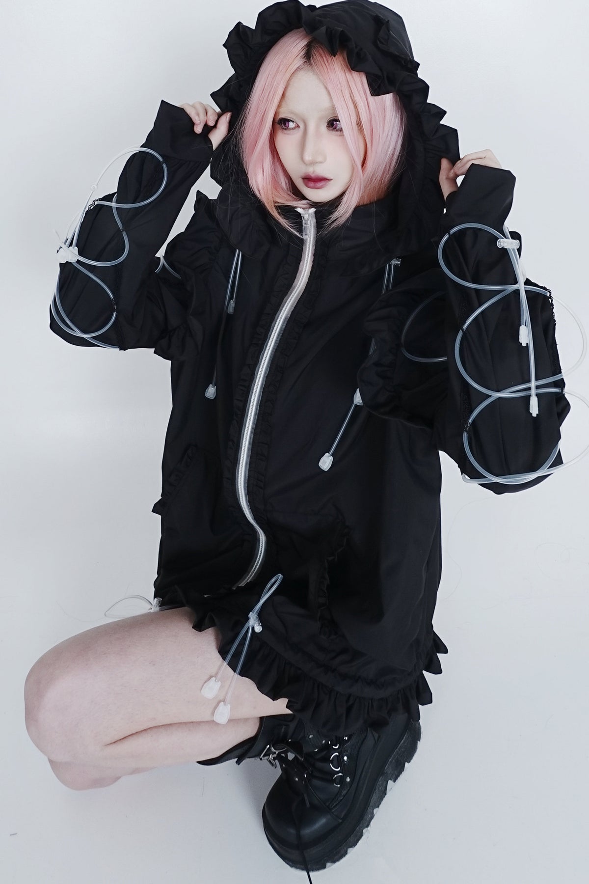 Cat Ear Ruffle Sun Jacket
