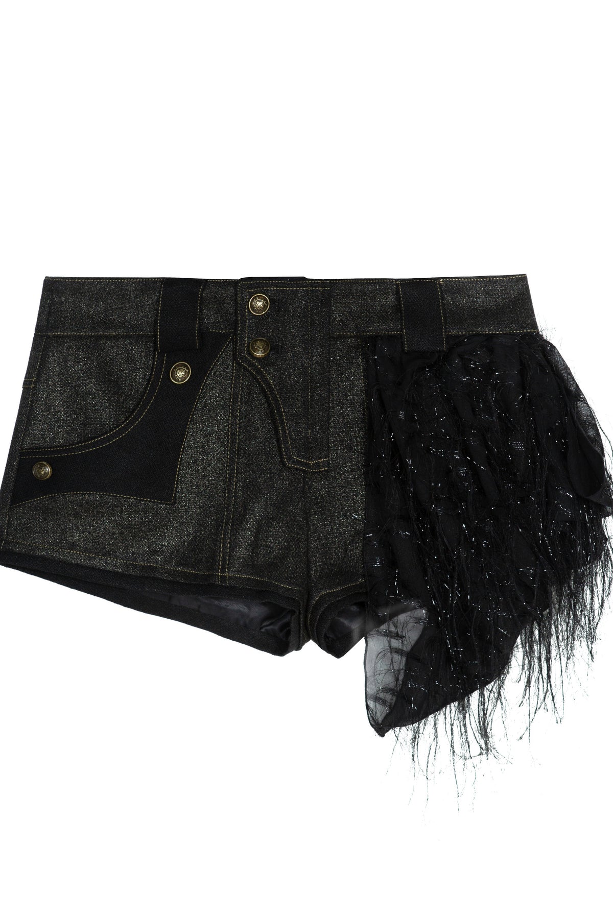 Y2K Low-Waist Leg Warmer Shorts Set-Up