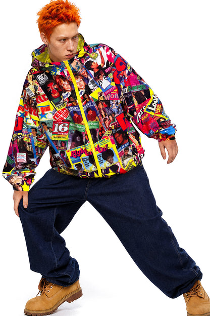 Teflon Retro-Outdoorjacke