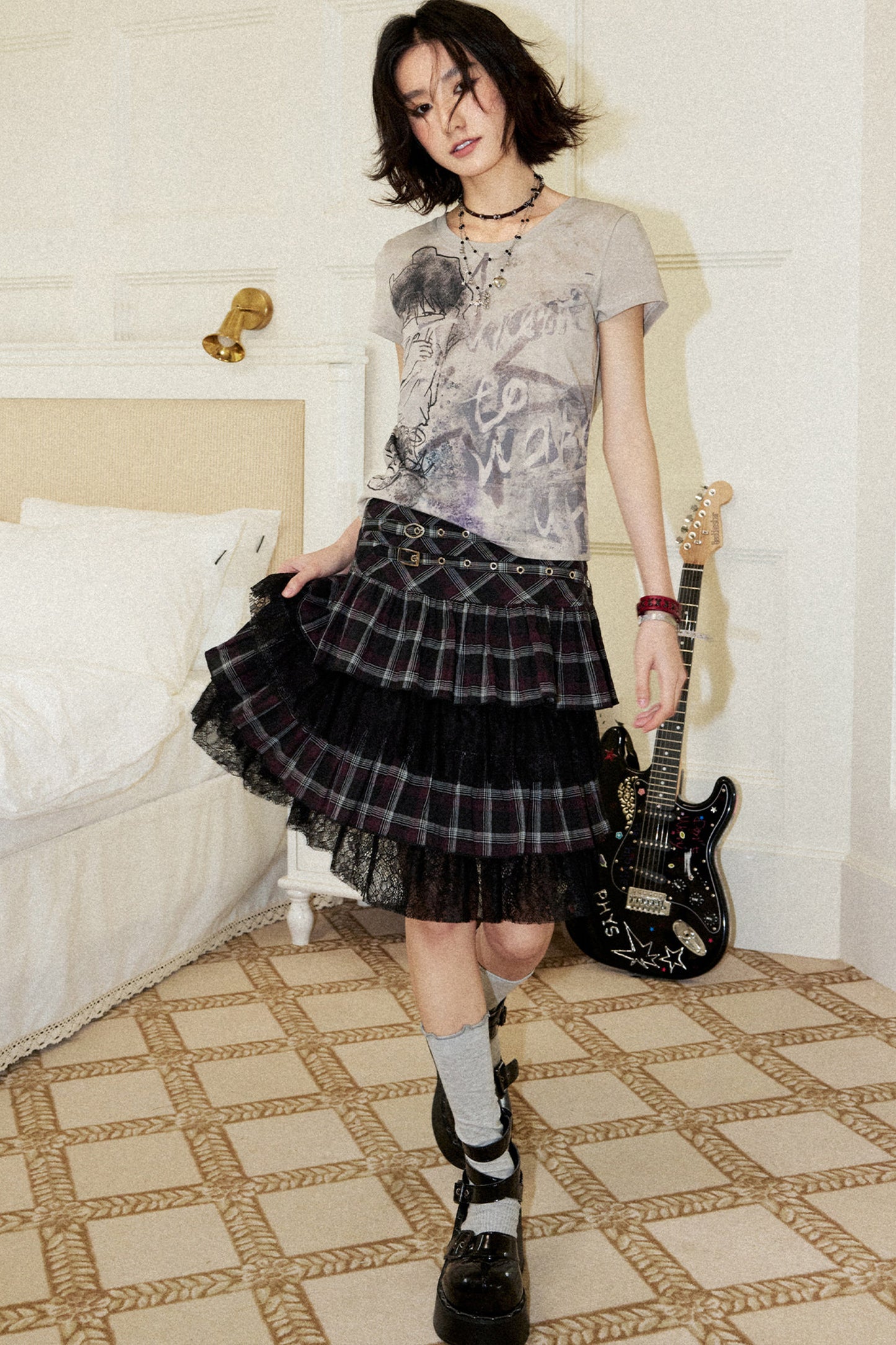 Sleepy Cropped T-Shirt