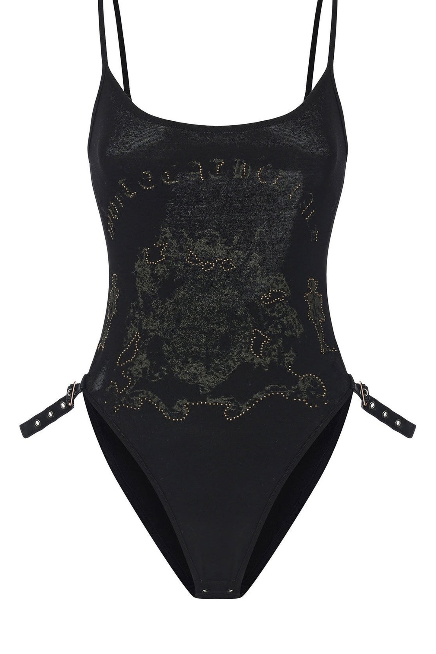 Gothic Rhinestone Tank Top