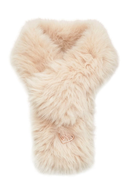 Short Faux Fur Scarf
