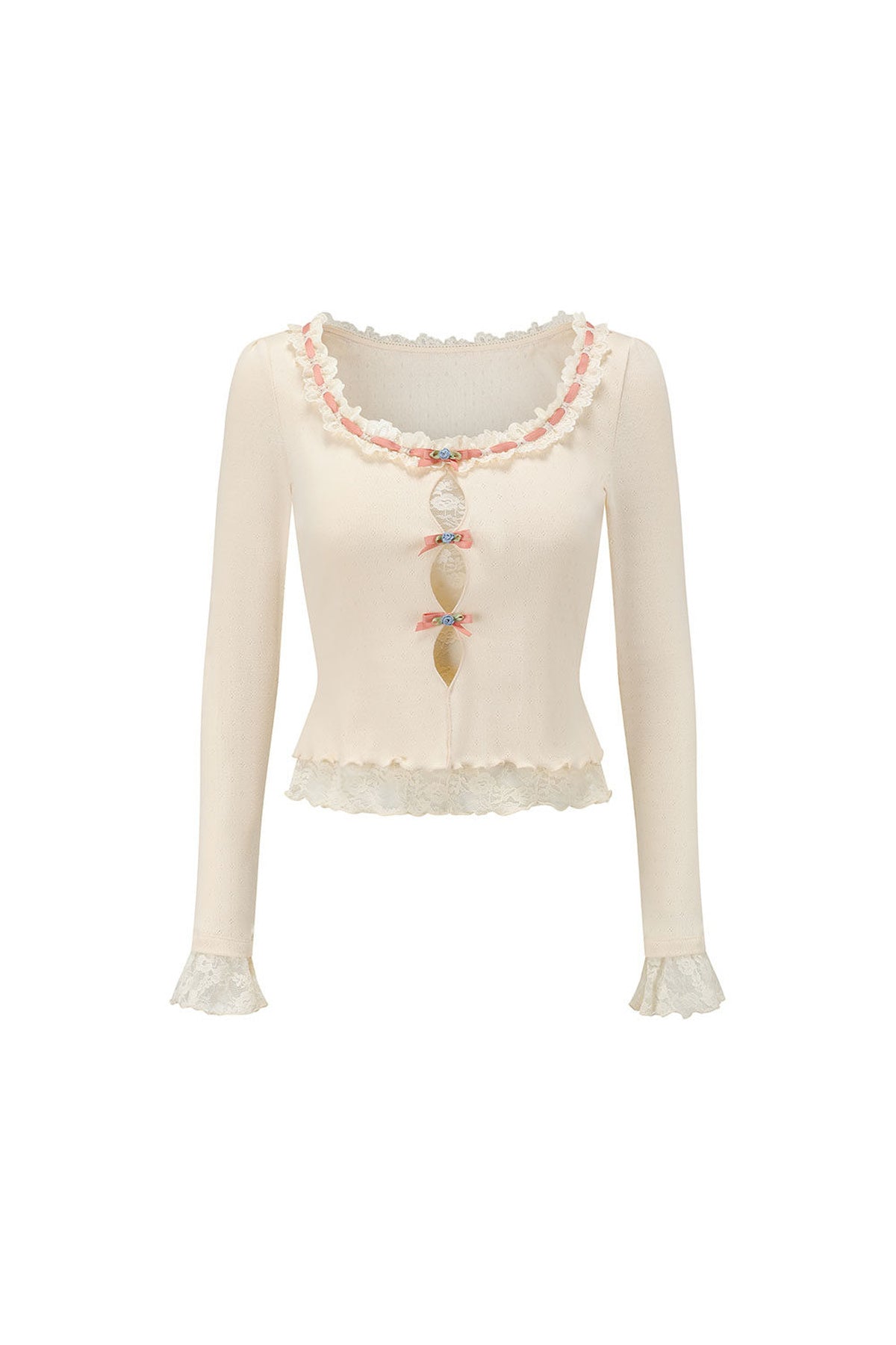 Berry Knit Top, Patchwork Skirt and Jacket Set-Up