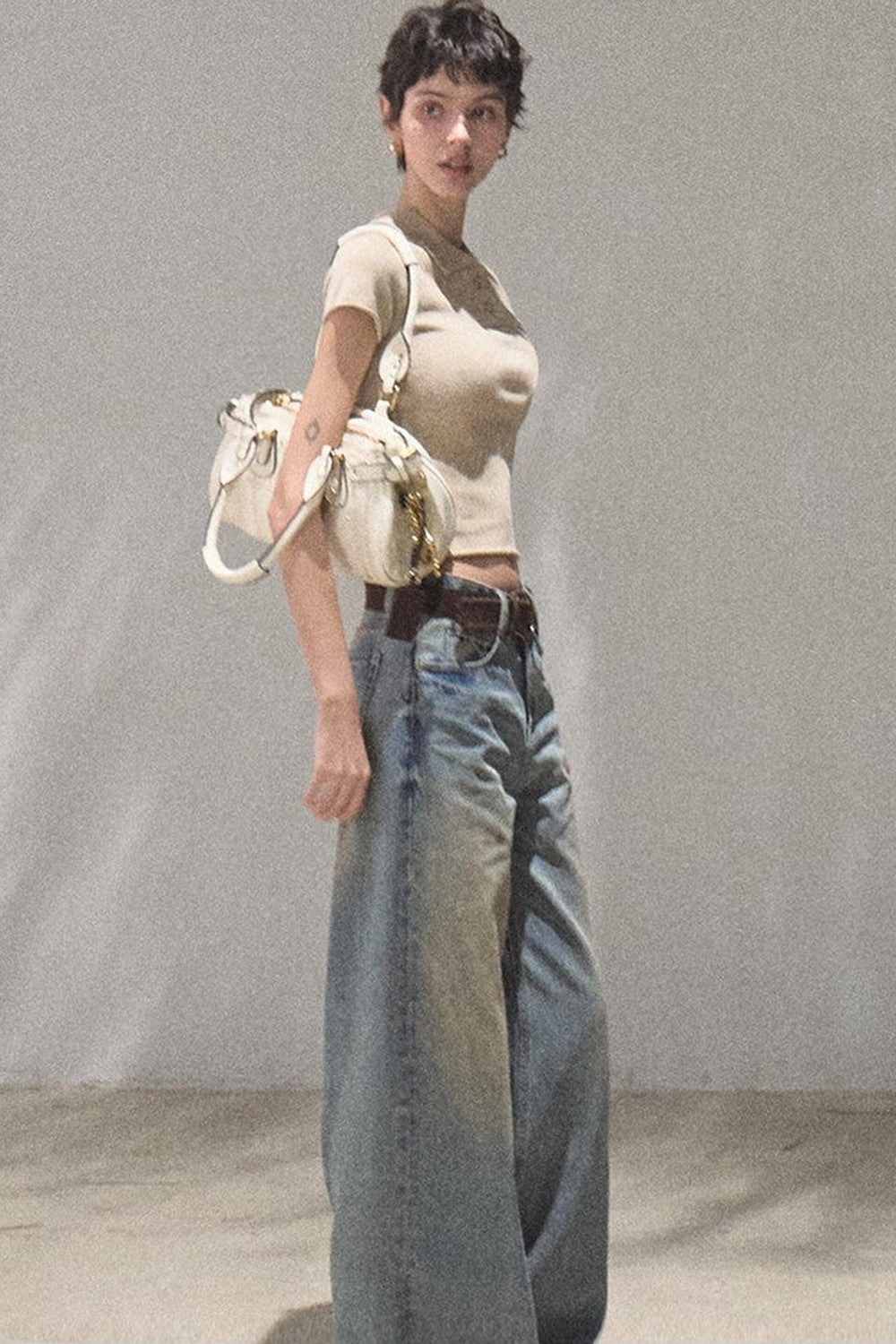 Old Money Linen Polo Top