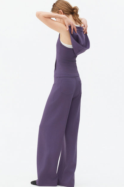 Ensemble gilet sans manches à couches aérées