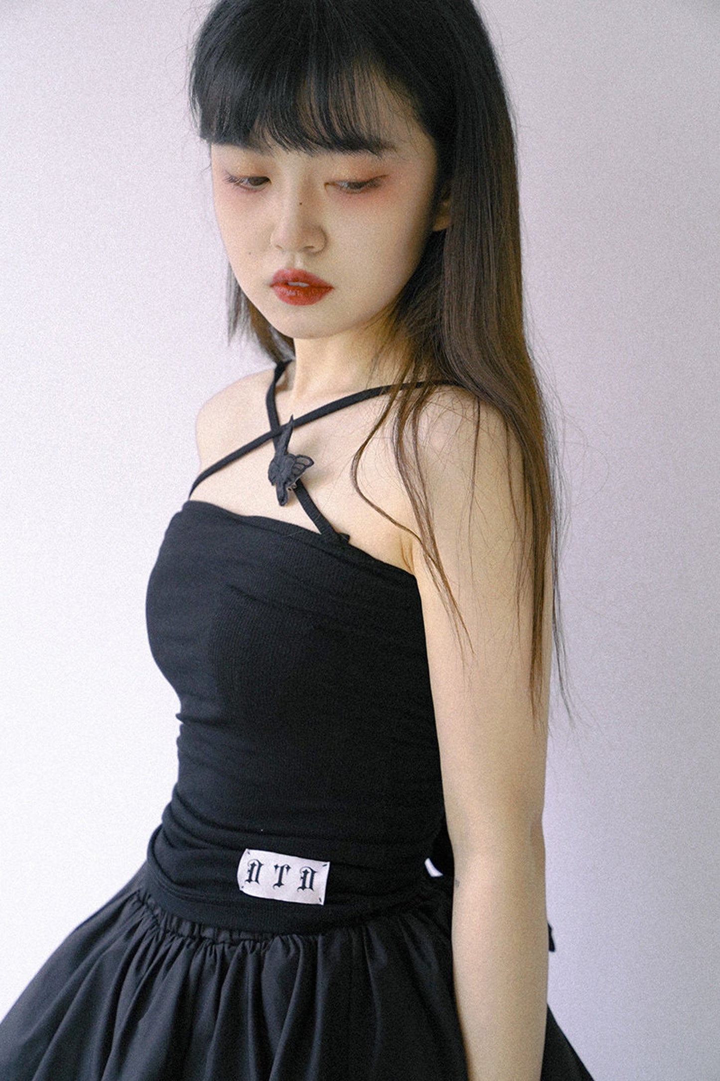 Butterfly Cross Strap Knit Camisole