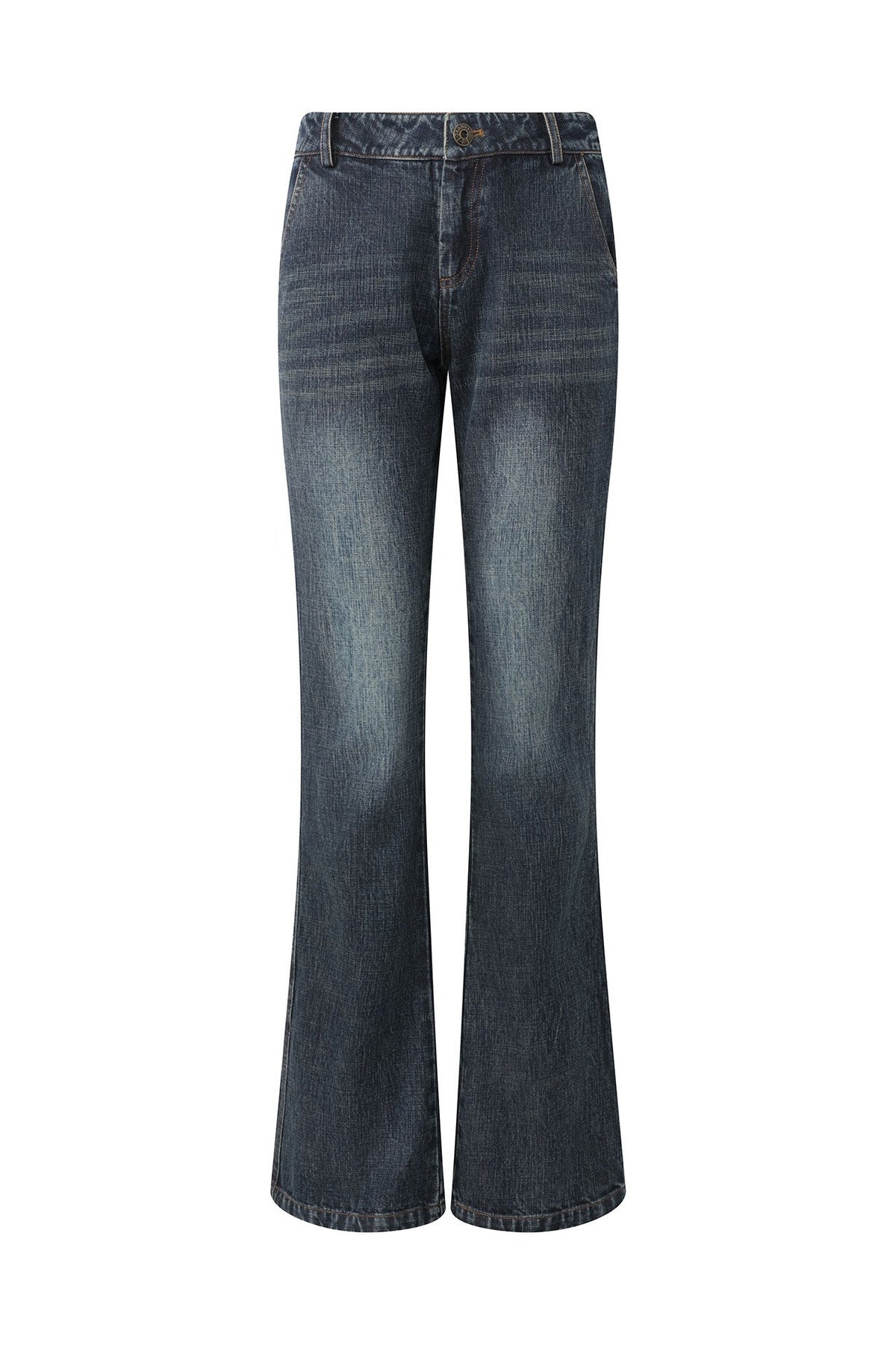 Punk Chain Rivet Jeans