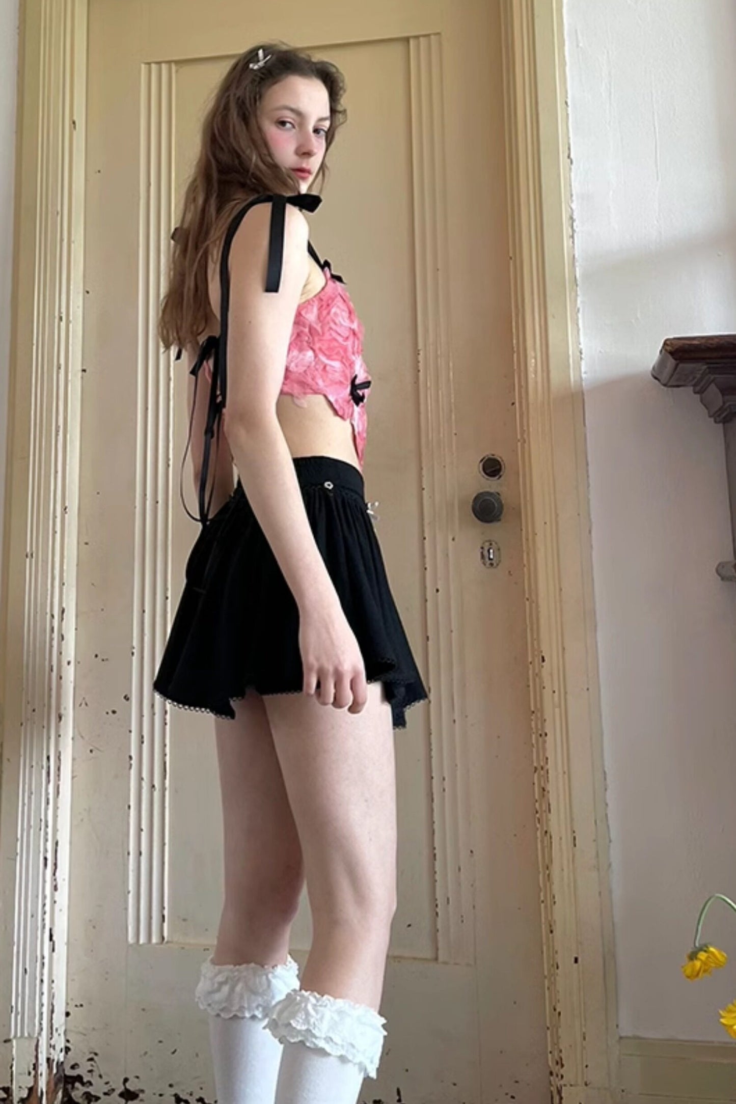 Heavenly Rose Jacquard Vest