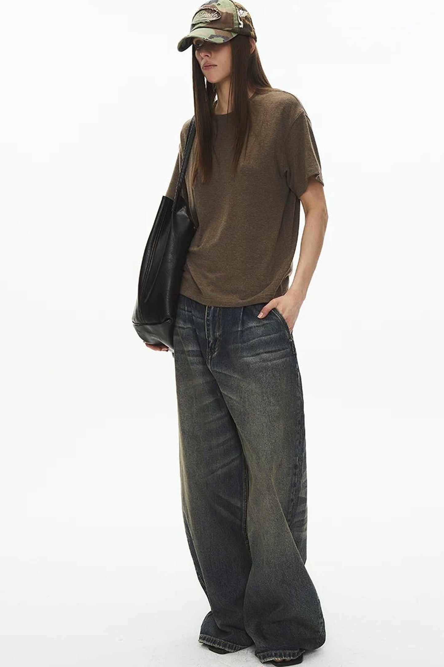 Exitmode Loose Drop Shoulder T-Shirt