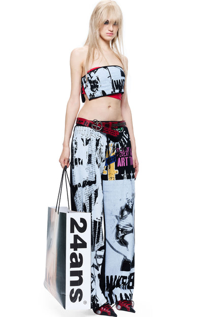 Water Ink Print Laser Burnout Tube Top Set-Up