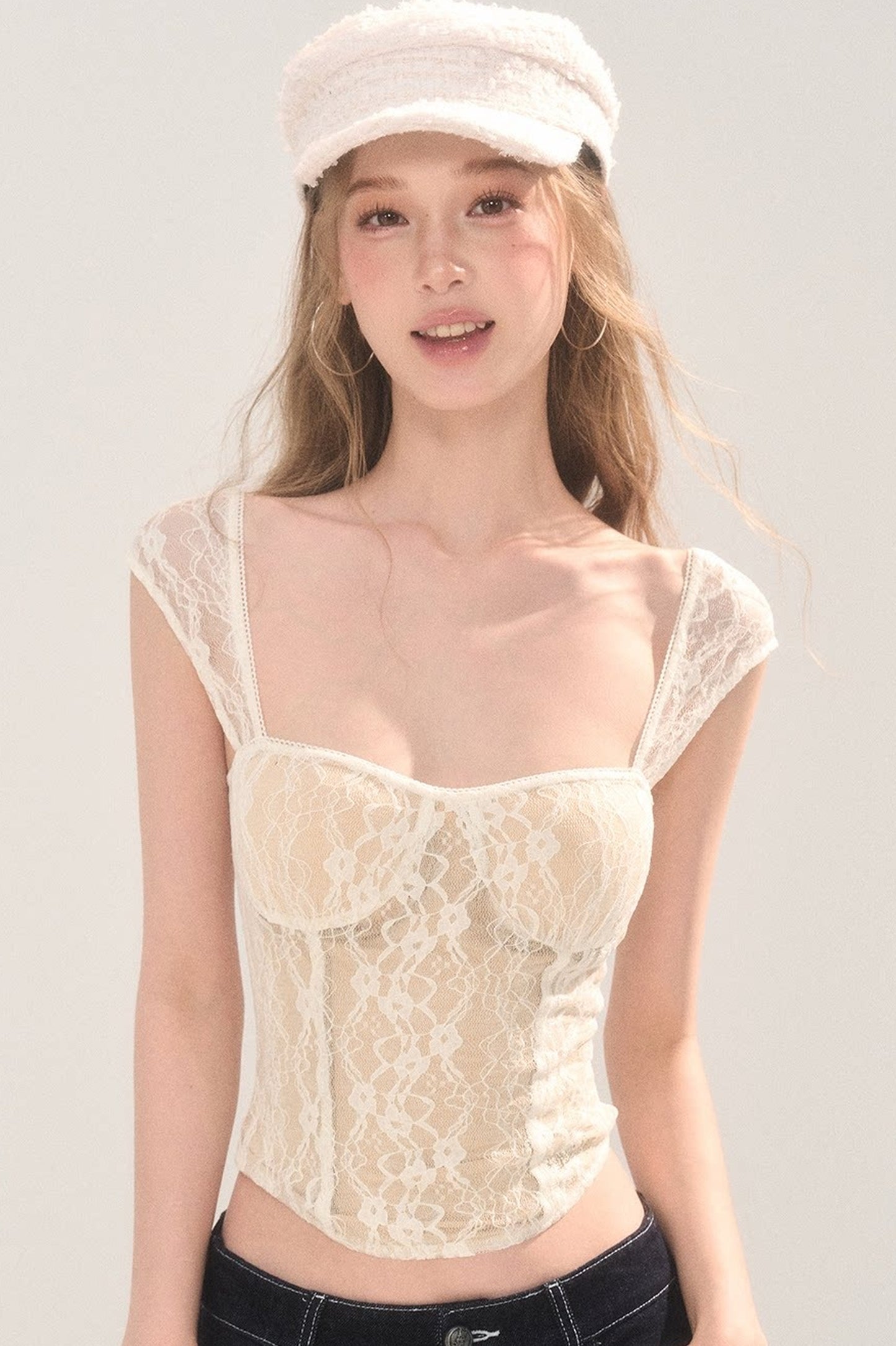 Lace Square Neck Camisole