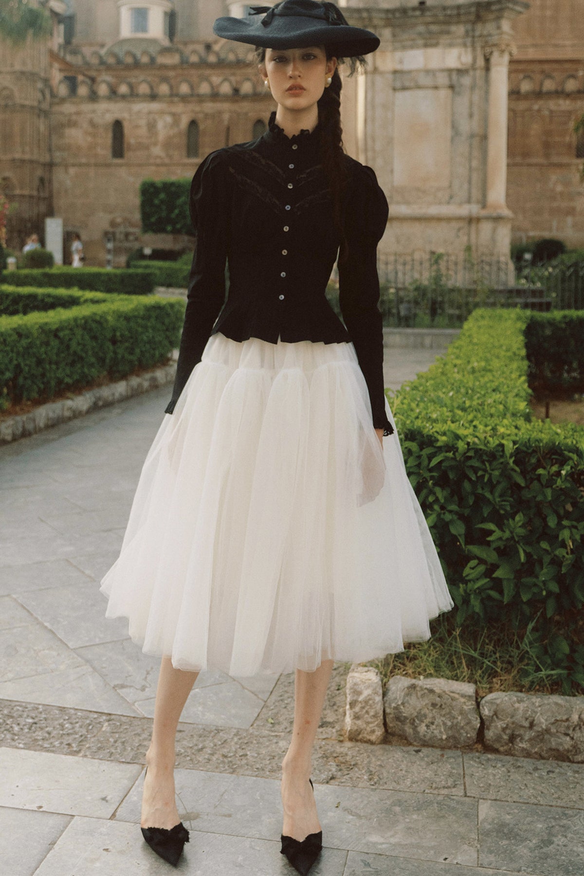 Rose Victorian Gothic Top Set-Up