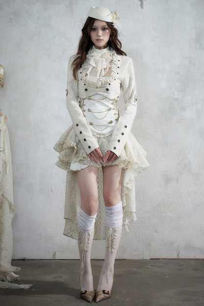 Baroque Lace Collar Scarf