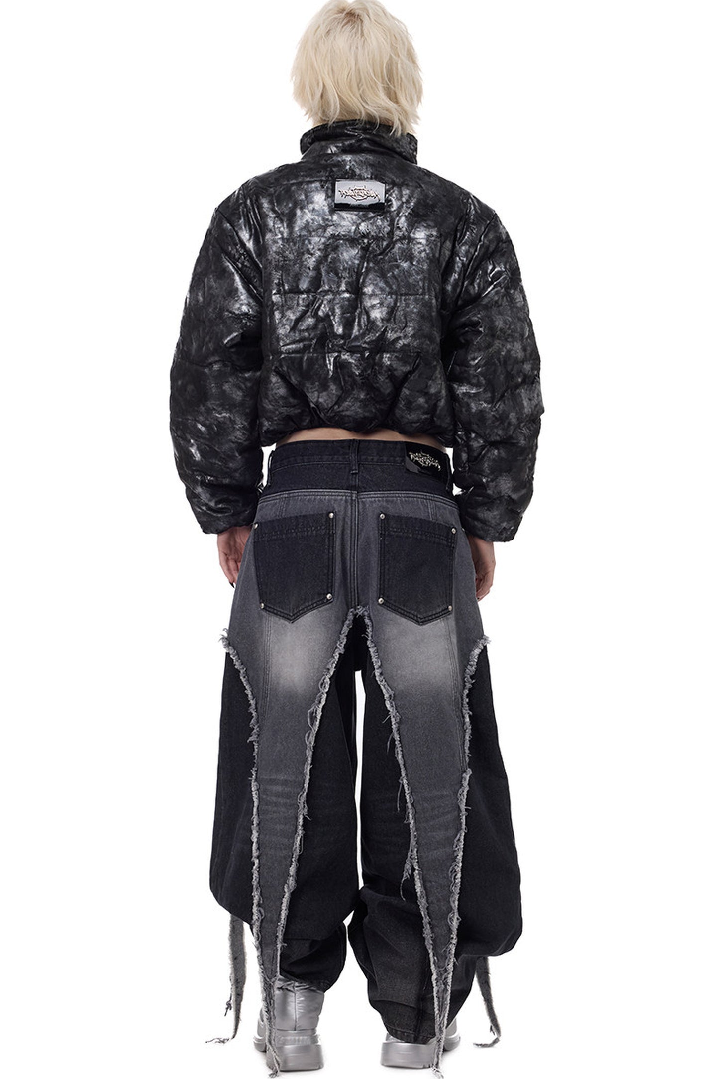 Deconstructed Wasteland Denim Pants