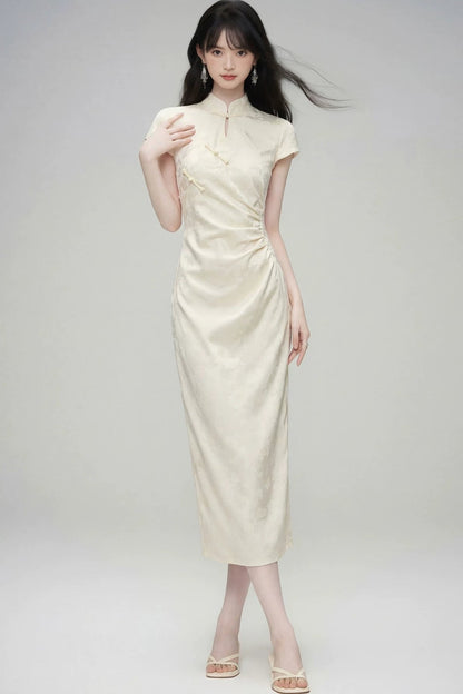 New Chinese Modified Cheongsam Dress