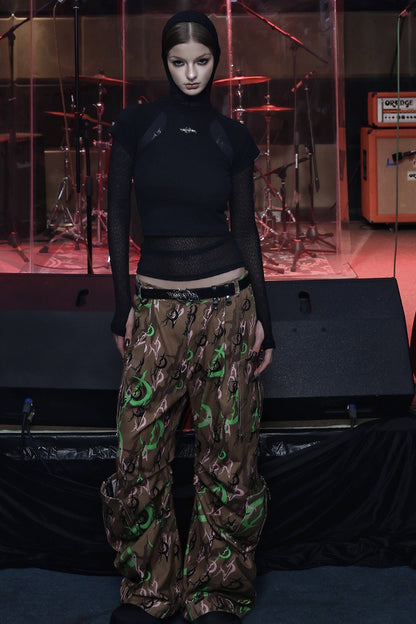 Camouflage 3D Pocket Baggy Pants