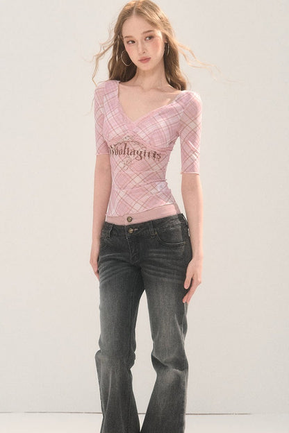 Vintage Multi-Layer Waistband Jeans