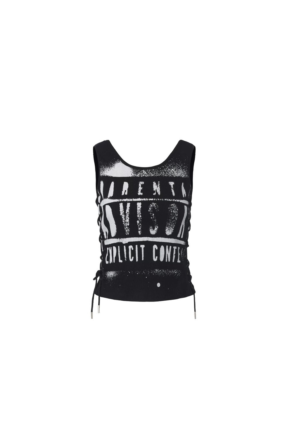 Light Punk Print Camisole Top