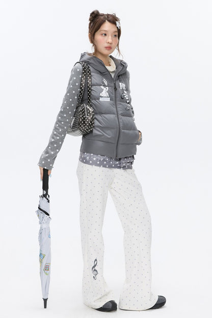 Bear Ears White Duck Down Jacket