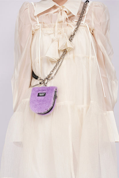 Plush Chain Coin Purse