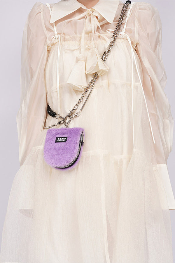 Plush Chain Coin Purse