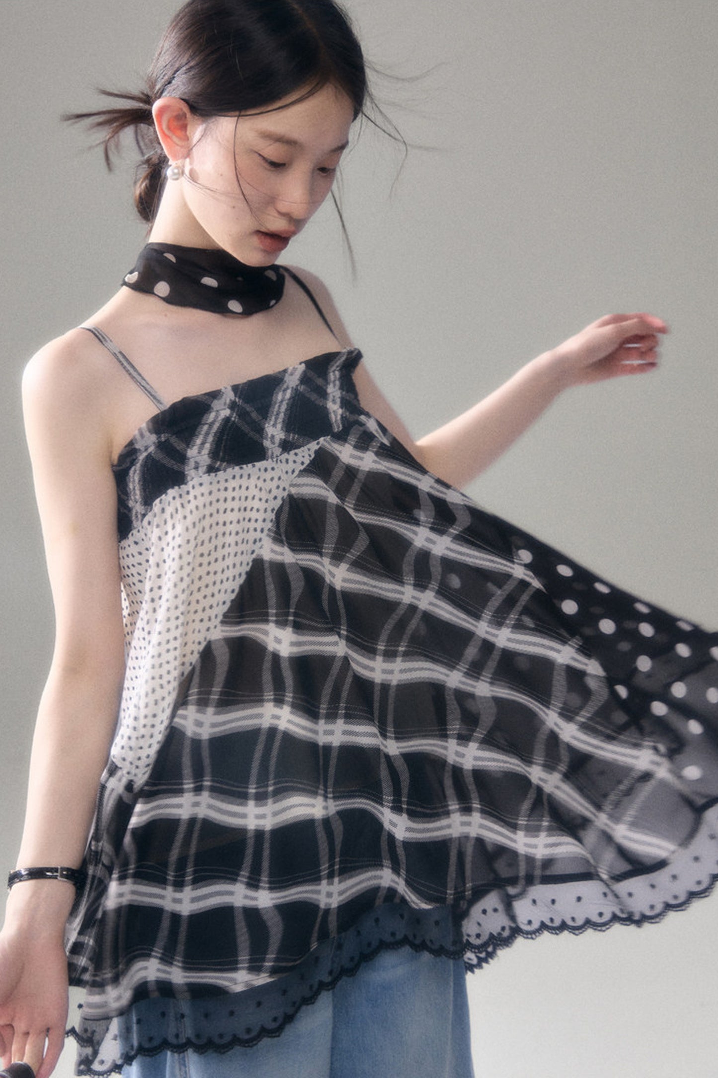 Summer Sequin Two-Way Wear Skirt