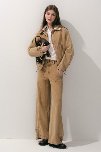 Detachable Hood Parka Jacket