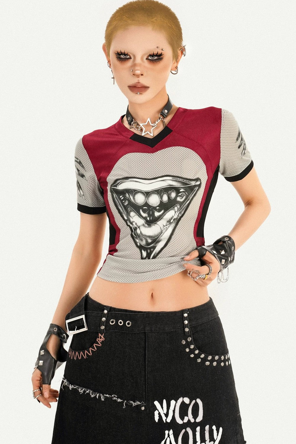 Deconstructed Retro Slim Top