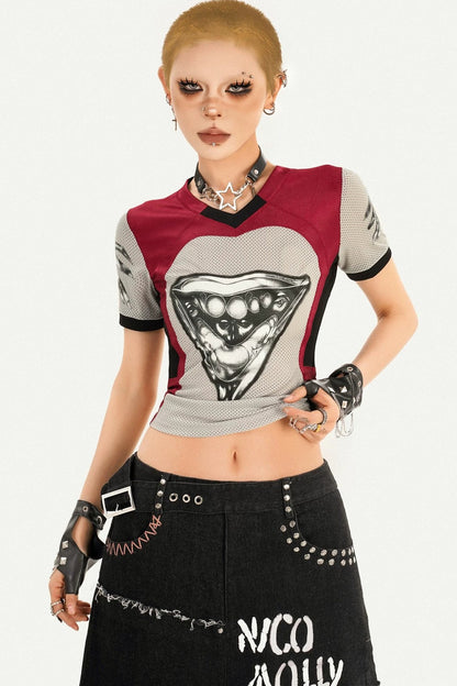 Deconstructed Retro Slim Top