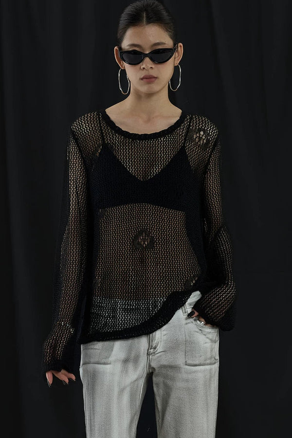 Romantic Off-Shoulder Cloud White Knit