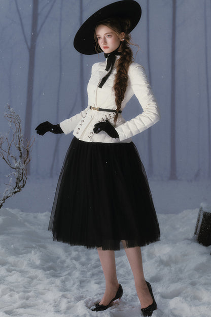 New Look Lightweight Down Jacket and Skirt Set-Up
