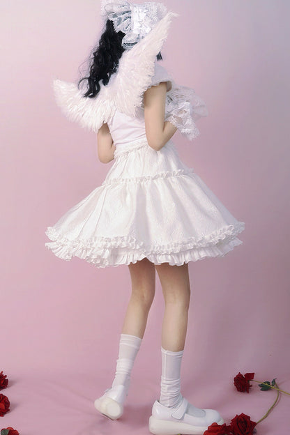 Heavenly Jacquard Princess Skirt