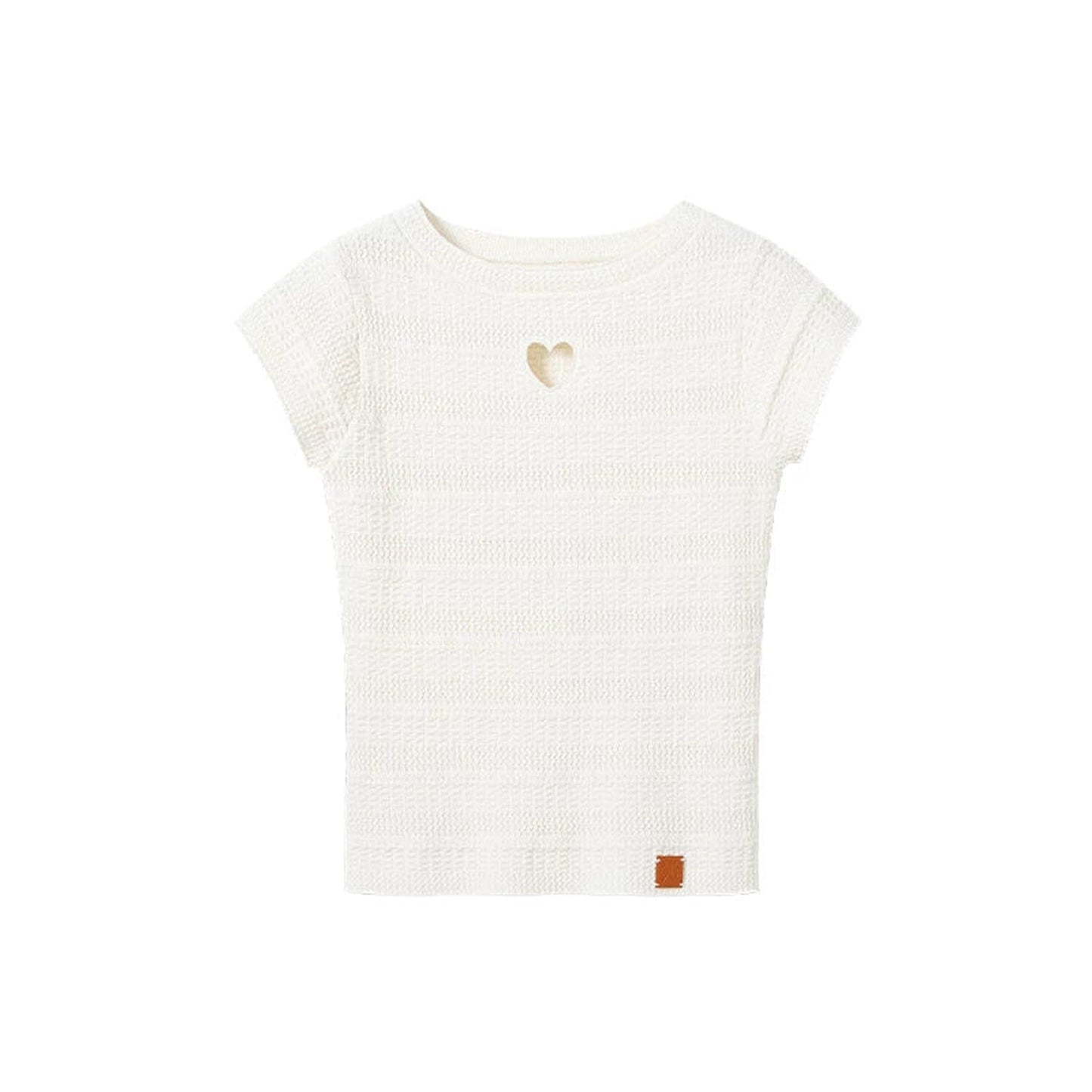 Heartbeat Linen Flutter Sleeve Top