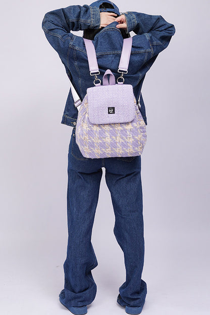 Y2K Furry Crossbody Backpack