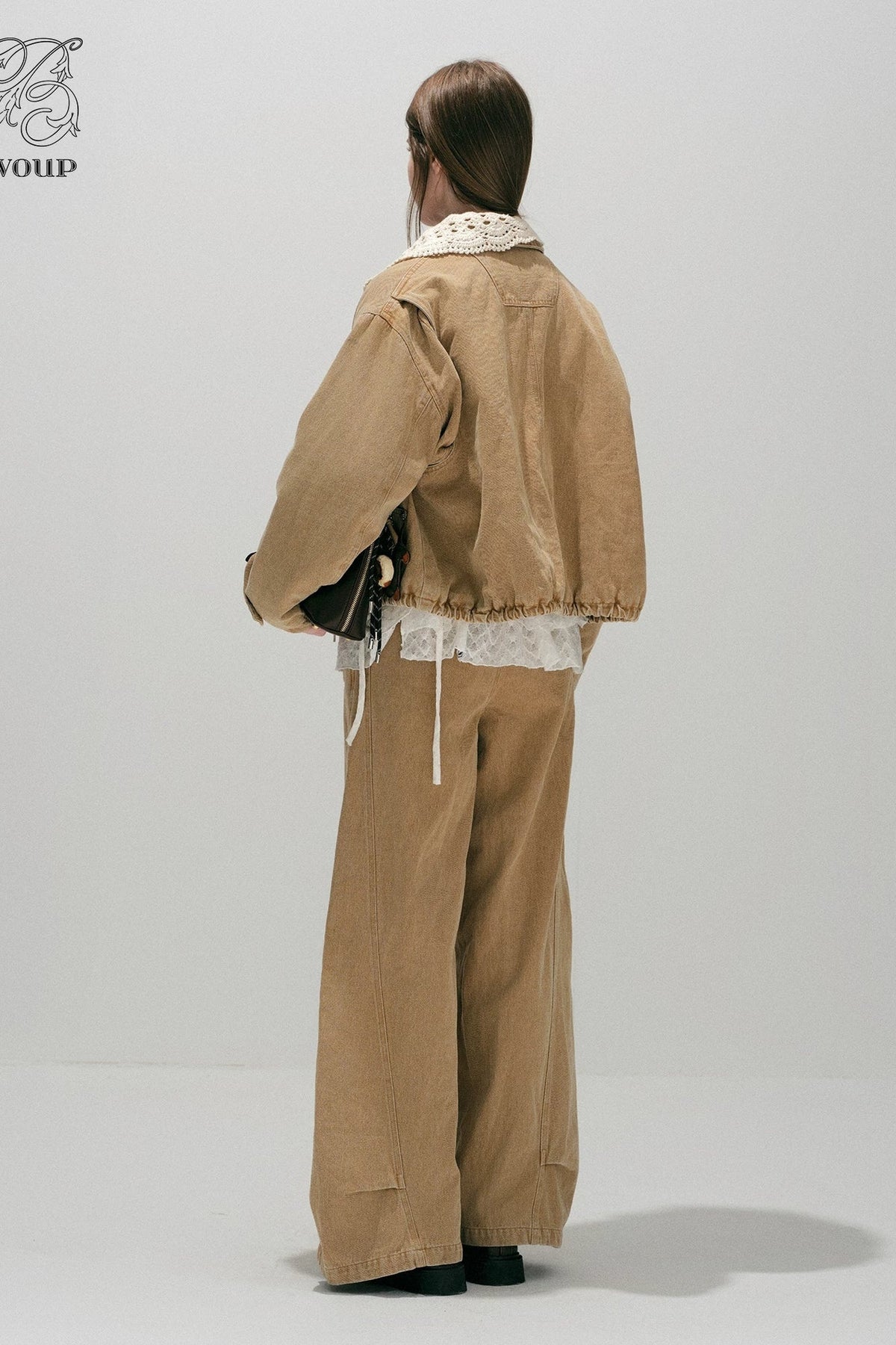Detachable Hood Parka Jacket