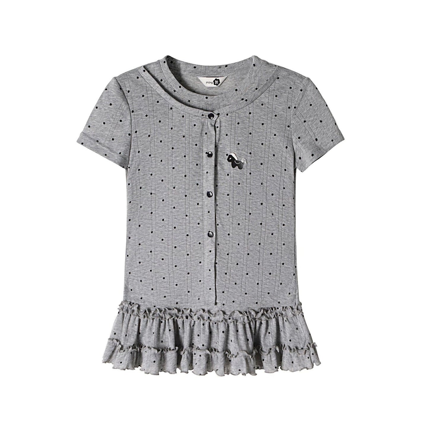 Starburst Polka Dot Raglan T-Shirt