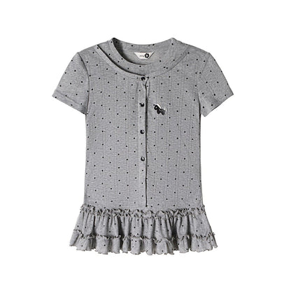 Starburst Polka Dot Raglan T-Shirt