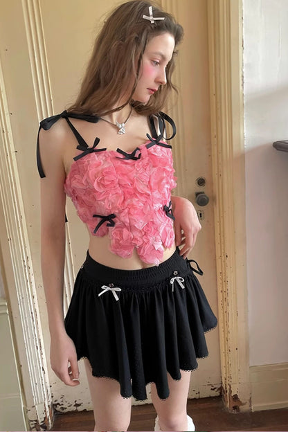Heavenly Rose Jacquard Vest