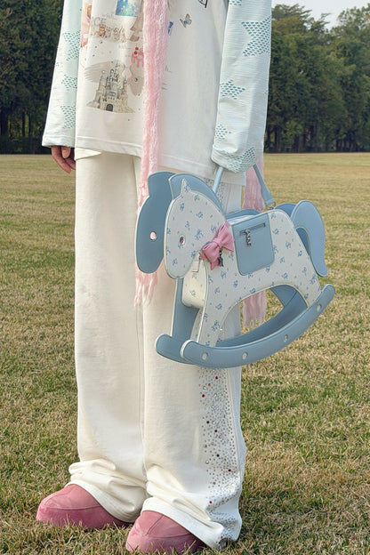 Rocking Horse Crossbody Handheld Bag